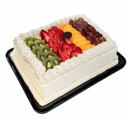 20 Kişilik Karışık Meyveli Yaş Pasta - Usta Şef Tasarımı