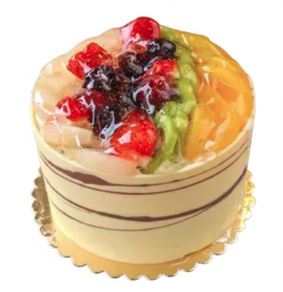 6-9 Kişilik Butik Tat Keyfi Tatlı Meyveli Pasta