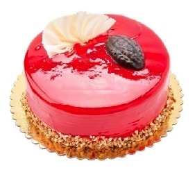 Sıcak Servis Tavsiyeli 6–9 Kişilik Sade Klasik Frambuazlı Yaş Pasta